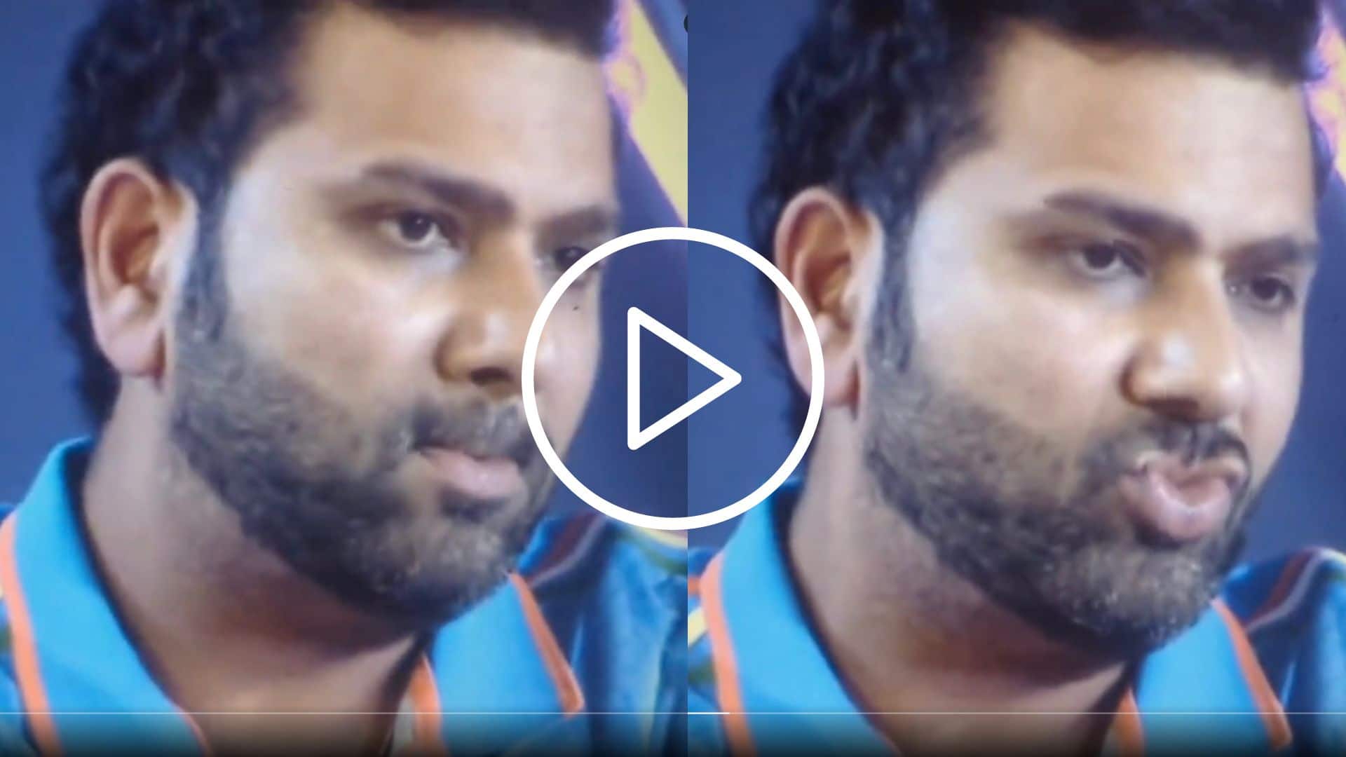 [Watch] Rohit Sharma's Comical Reaction During ICC Captains Day